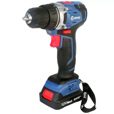 Аккумуляторная дрель-шуруповерт Диолд ДЭА-12ЛИ-08 купить в Когалыме