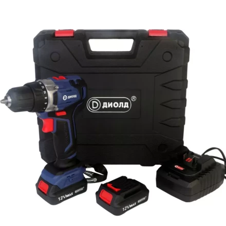 Аккумуляторная дрель-шуруповерт Диолд ДЭА-12ЛИ-08 купить в Когалыме