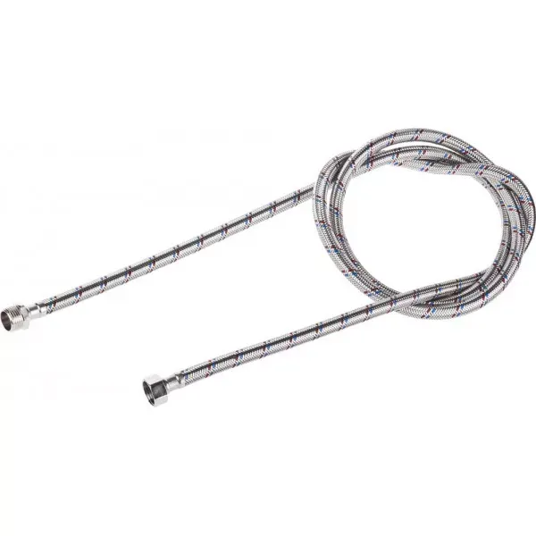 Подводка гибкая STAYER для воды, оплетка из нержавеющей стали, г/ш 1/2" - 2м 51015-G/S-200 купить в Когалыме