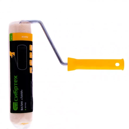 Валик &quot;Лаки&quot; 250 мм ворс 5 мм D 48 мм D ручки 8 мм Велюр Сибртех 80179 купить в Когалыме