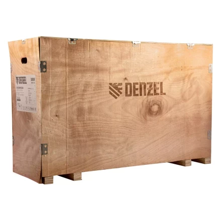 Компрессор воздушный BCW3000-T/100, ременный привод, 3.0 кВт, 100 литров, 520 л/мин Denzel 58118 купить в Когалыме