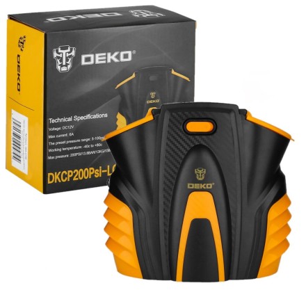 Насос автомобильный цифровой DEKO DKCP200Psi-LCD Plus, 065-0796 купить в Когалыме
