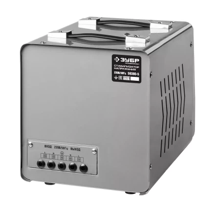 ЗУБР 5000ВА, 5 кВт, автоматический стабилизатор напряжения, Профессионал (59380-5) купить в Когалыме