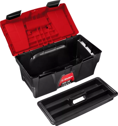 Ящик для инструмента "НЕВА-20" пластиковый, ЗУБР 38323-20 купить в Когалыме