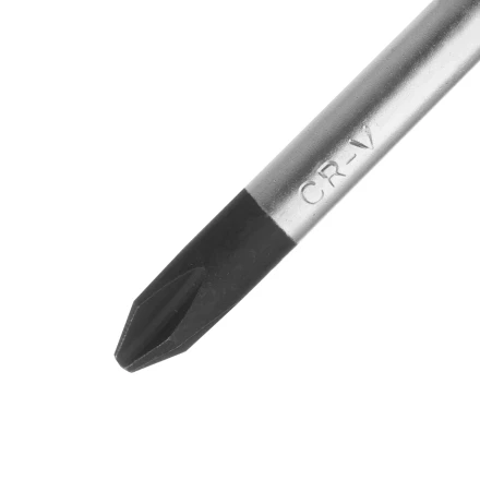 Отвертка PH2х38 мм, CrV, трехкомпонентная рукоятка Denzel 12186 купить в Когалыме