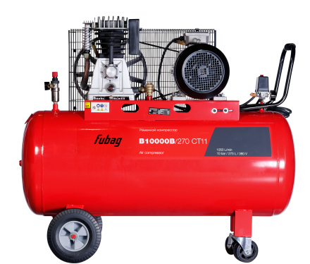 Компрессор масляный поршневой ременной Fubag  B10000B/270 СТ11  купить в Когалыме