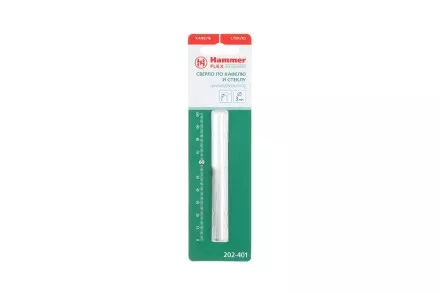 Сверло по плитке HAMMER Ф3х60мм (DR GL 3,0мм*60мм) купить в Когалыме