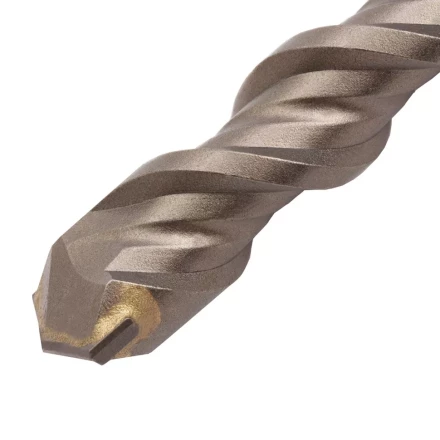 Бур по бетону Denzel, 18 x 260 мм, двойная спираль, три пылеотводящие кромк, 705043 купить в Когалыме