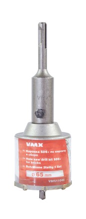 Коронка SDS+ ф65 мм по кирпичу в сборе VMX 511046 купить в Когалыме