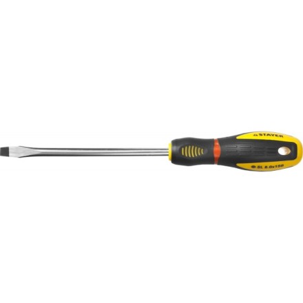 Отвертка STAYER &quot;PROFI&quot; &quot;PROTech&quot;, двухкомп рукоятка, намагниченная, Cr-Mo, SL8,0x150мм 25131-08-15_z02 купить в Когалыме
