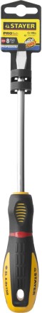 Отвертка STAYER &quot;PROFI&quot; &quot;PROTech&quot;, двухкомп рукоятка, намагниченная, Cr-Mo, SL8,0x150мм 25131-08-15_z02 купить в Когалыме