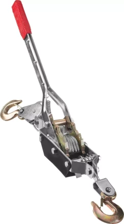 Лебедка ручная рычажная MIRAX, тросовая, 1,5т, 1,8м 43130-1.5 купить в Когалыме