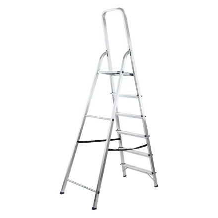 Стремянка усиленная MTX 9771577, 6 ступеней, алюминиевая, Россия купить в Когалыме