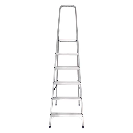 Стремянка усиленная MTX 9771577, 6 ступеней, алюминиевая, Россия купить в Когалыме
