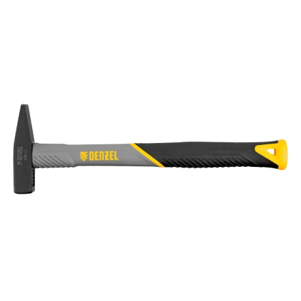Молоток слесарный, 200 г Denzel, кованый, фибергласовая рукоятка c TPR покрытием 10482 купить в Когалыме