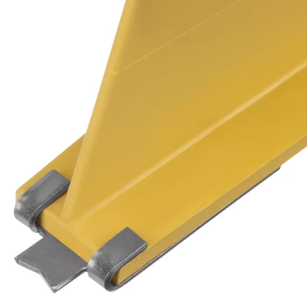 Упор противооткатный для грузового транспорта Stels 56778, ЖЕЛТЫЙ, 35 т, 473х200х205 мм купить в Когалыме