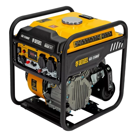 Генератор инверторный DENZEL GK-5500iF, 5,5 кВт, 230 В, ручной старт купить в Когалыме