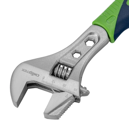 Ключ разводной Сибртех, 200мм, переставная губка, 2-х комп.рукоятка, 15598 купить в Когалыме