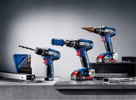 Дрель-шуруповерт 2 АКБ DL-16 A5 серия ПРОФЕССИОНАЛ купить в Когалыме