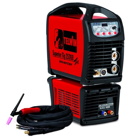 Сварочный аппарат Telwin SUPERIOR TIG 252 AC/DC HF/LIFT VRD AQUA  TIG ACC купить в Когалыме