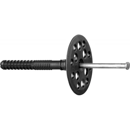 Дюбель ЗУБР "МАСТЕР" для изоляционных материалов полипропиленовый, металлический стержень, 10 x 90 мм, 100 шт 4-301525-10-090_z01 купить в Когалыме