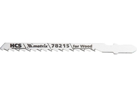 Полотна для электролобзика по дереву 3 шт T244D 75 x 4мм HCS MATRIX Professional 78215 купить в Когалыме