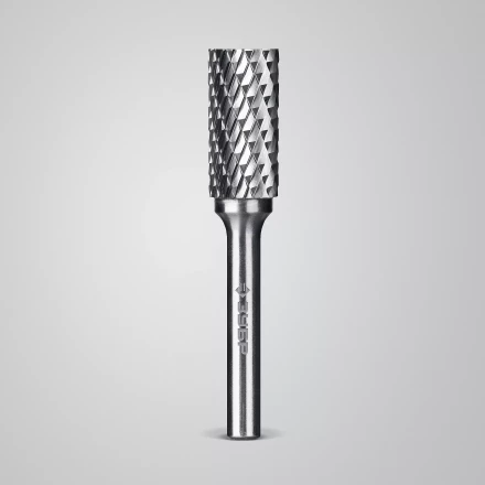 Зубр Твердосплавная борфреза А - цилиндр с гладким торцом, 12 х 25 мм (28800-12-25) купить в Когалыме
