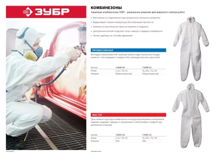 Комбинезоны защитные серия ПРОФЕССИОНАЛ купить в Когалыме