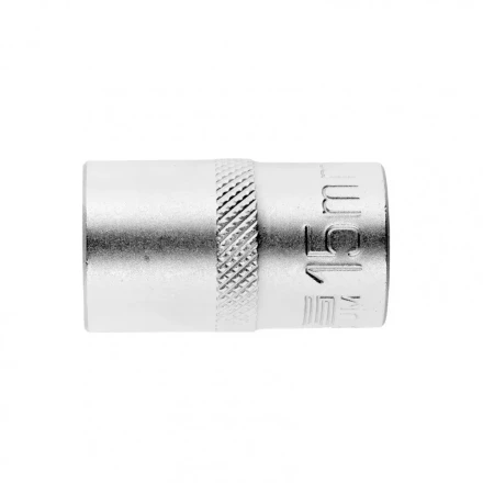 Головка торцевая 15 мм двенадцатигранная CrV под квадрат 1/2 хромированная Stels 13660 купить в Когалыме