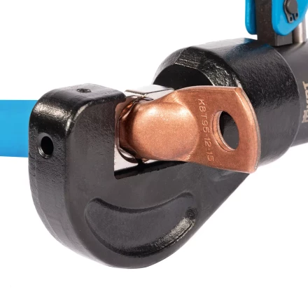 Пресс гидравлический ручной КВТ ПГР-95 для опрессовки наконечников до 95 мм (91809) купить в Когалыме