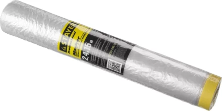 Пленка STAYER &quot;PROFESSIONAL&quot; защитная с клейкой лентой &quot;МАСКЕР&quot;, HDPE, 9мкм, 2,4х15м 12255-240-15 купить в Когалыме