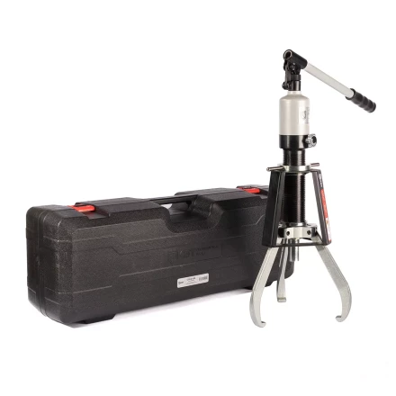 Съемник гидравлический самоцентрирующийся автономный КВТ СГСА-10К со встроенным насосом усилием 10 т (91805) купить в Когалыме