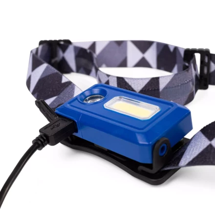 Фонарик налобный светодиодный со встроенным аккумулятором КВТ HL-6570 (82069) купить в Когалыме