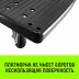 Тележка ручная платформенная пластиковая HITCH 175кг 720*460 колеса резиновые 100мм (SZ086118) купить в Когалыме