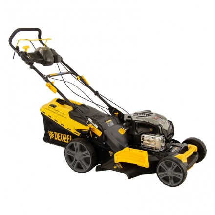Газонокосилка бензиновая GLD-520SP-BS, 163 см3, Briggs Stratton, ширина 52 см, привод, 60 л Denzel 58807 купить в Когалыме