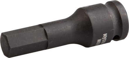 Торцовая головка KRAFTOOL &quot;INDUSTRIE QUALITAT&quot; ударная (1/2&quot;), HEX, Cr-Mo, фосфатированная, H17 27950-17_z01 купить в Когалыме