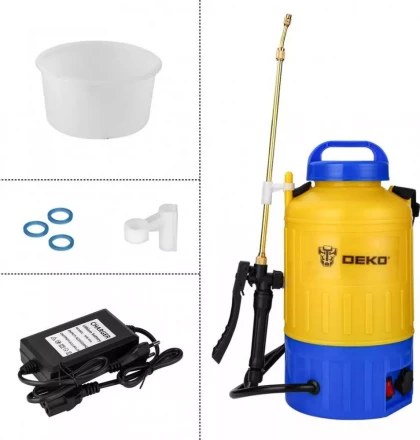 Опрыскиватель садовый аккумуляторный DEKO DKSP09, 5 л, 065-0941 купить в Когалыме