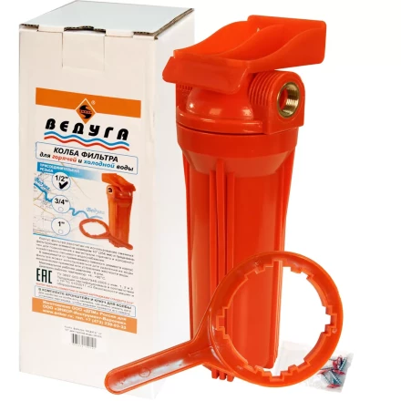 Колба фильтра ВЕДУГА 10 1/2 для горячей воды 69328 купить в Когалыме