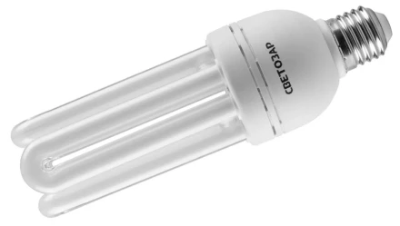 Энергосберегающая лампа СВЕТОЗАР &quot;ПРОМ&quot;стержень,цоколь E27(стандарт),Т4,4U,яркий белый свет(6500К), 8000час, 35Вт(175) 44344-35 купить в Когалыме