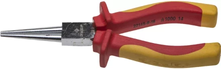 Круглогубцы ЗУБР "ПРОФЕССИОНАЛ" "ПРОФИЭЛЕКТРИК", диэлектрические, двухкомпонентная рукоятка, до ~1000В, 160мм 22145-8-16 купить в Когалыме