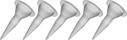 ЗУБР 5 шт, запасные сопла для закрытых пистолетов для герметика, Профессионал (06633-S) купить в Когалыме