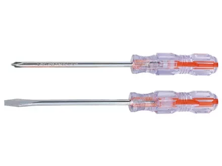 Отвертка Сrystal SL5,0 х 150 мм прозрачная рукоятка углерод. сталь SPARTA 134013 купить в Когалыме