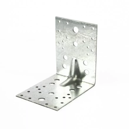 Крепежный уголок усиленный 2,5мм KUU 130x130x100 мм Россия Сибртех 464137 купить в Когалыме