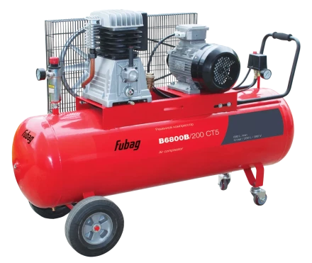Компрессор масляный поршневой ременной Fubag В 6800B/200 CT5  купить в Когалыме