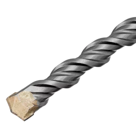 Бур по бетону Denzel, 14 x 310 мм , двойная спираль, три пылеотводящие кромки, 705033 купить в Когалыме