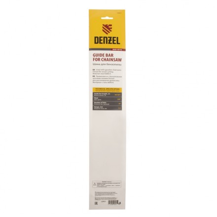 Шина для бензопилы Denzel DGS-4516, длина 40 см (16&quot;), шаг 3/8&quot;, паз 1.3 мм, 57 звеньев купить в Когалыме