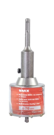 Коронка SDS+ ф70 мм по кирпичу в сборе VMX 511048 купить в Когалыме