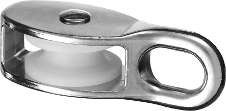 Блок ЗУБР "МАСТЕР" одинарный, оцинкованный, нейлоновый шкив, 9x40мм, 4 шт 4-304585-40 купить в Когалыме