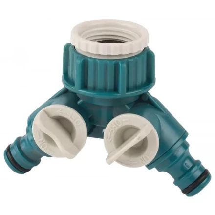 Распределитель двухканальный (резьба внешняя-соединитель), RACO &quot;Original&quot; 4250-55256C, 3/4&quot;x1&quot; 4250-55256C купить в Когалыме