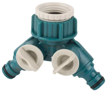 Распределитель двухканальный (резьба внешняя-соединитель), RACO &quot;Original&quot; 4250-55256C, 3/4&quot;x1&quot; 4250-55256C купить в Когалыме